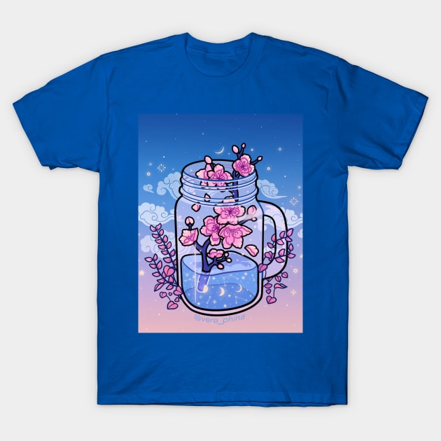 Moonlight Sakura T-Shirt by veraphina